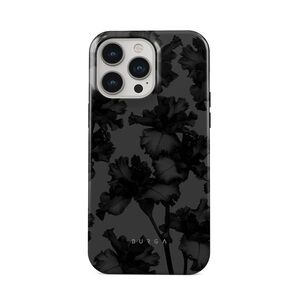 Black Floral Phone Case